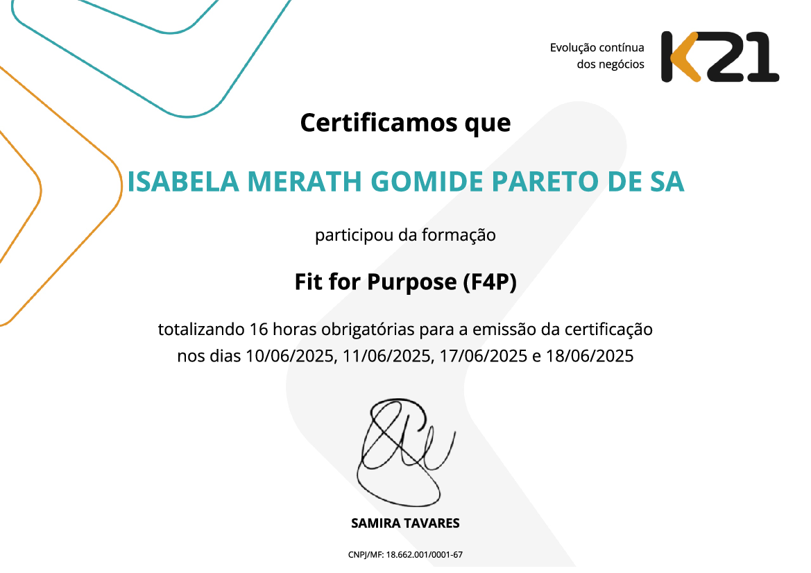 Certificado K21